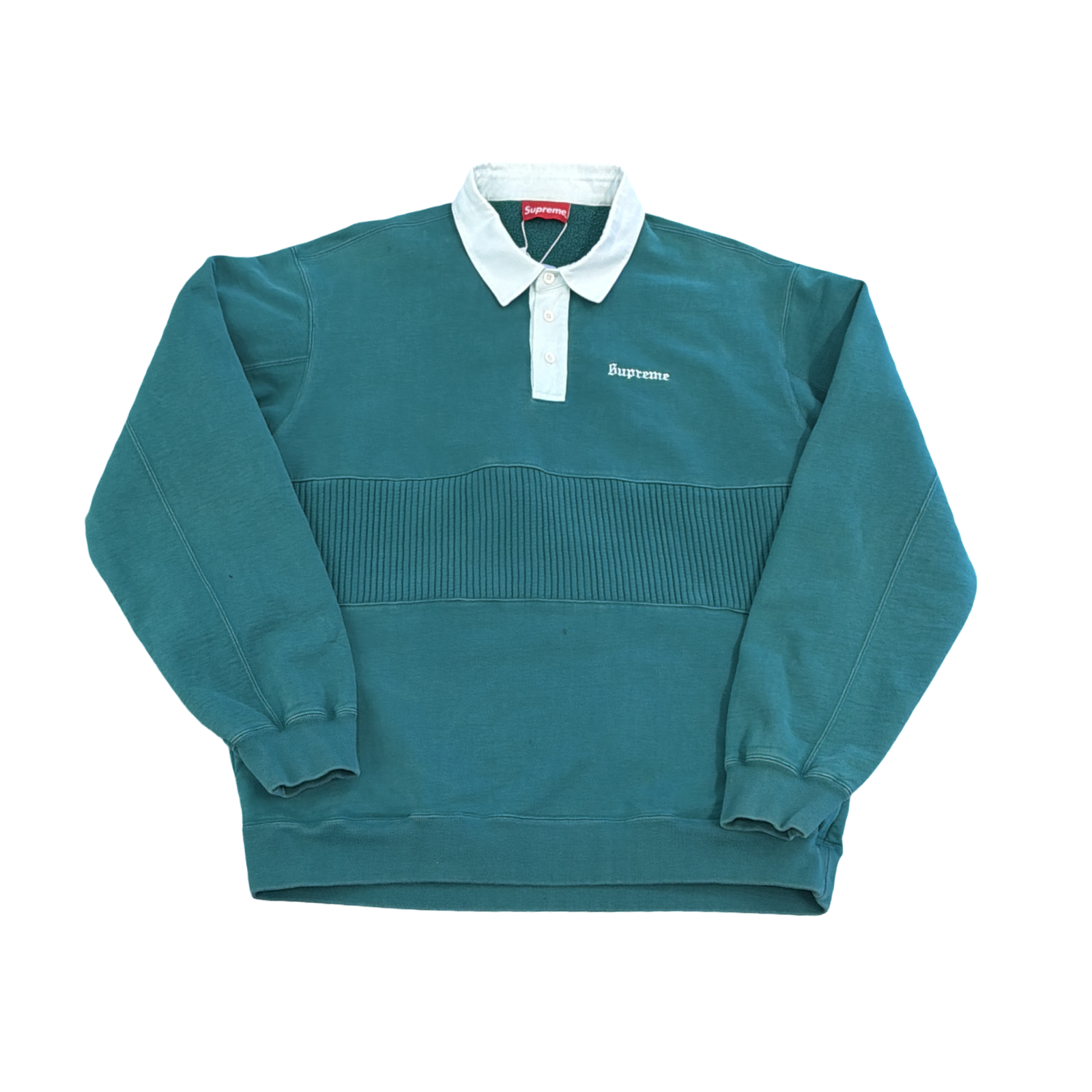 Supreme Rugby Sweatshirt Teal