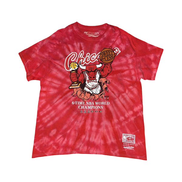 Mitchell & Ness Tie-Dyed Chicago Bulls Finals Tee