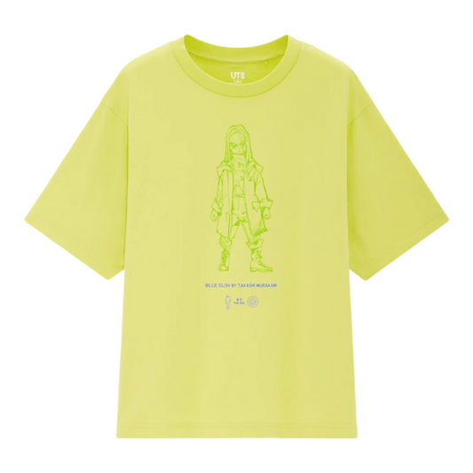 Billie Eilish x Takashi Murakami Green Tee