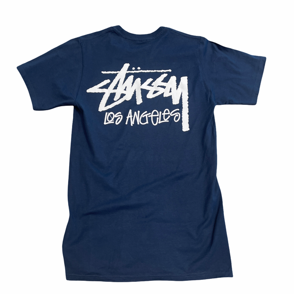 Stussy Los Angeles Chapter Navy Tee