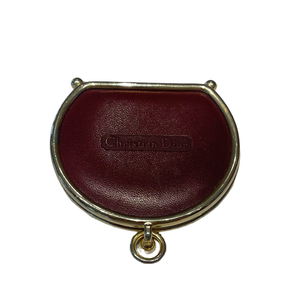 Christian Dior Leather Coin Pouch