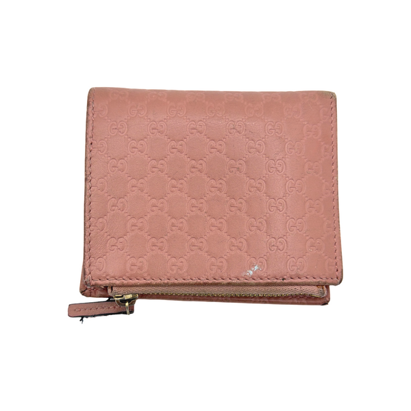 Gucci Monogram Wallet Pink