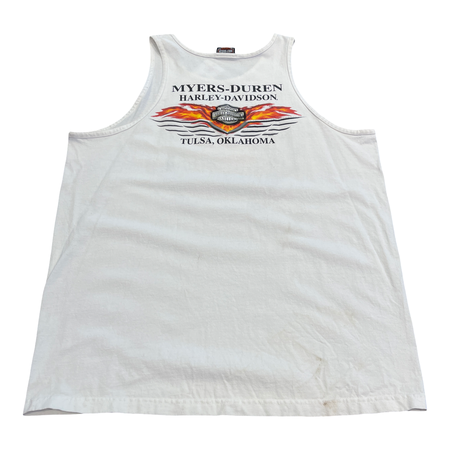 Vintage Harley Built To Last Tank Top