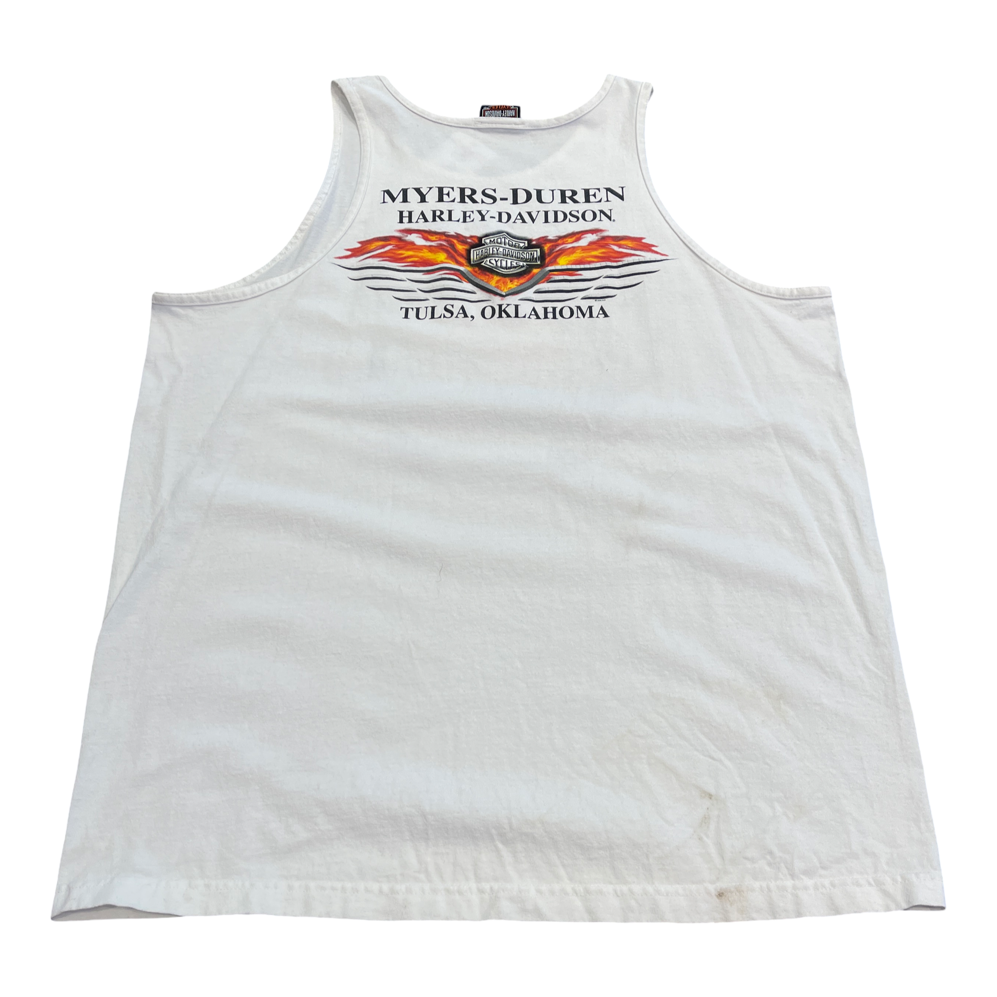 Vintage Harley Built To Last Tank Top