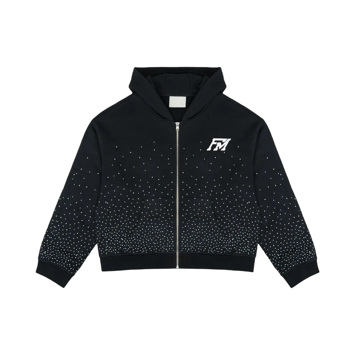 Forevermore Mirror Fade Hoodie Black