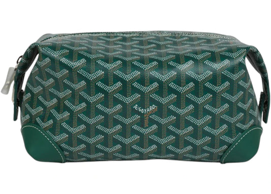 Goyard Boeing 25 Toilet Bag Green
