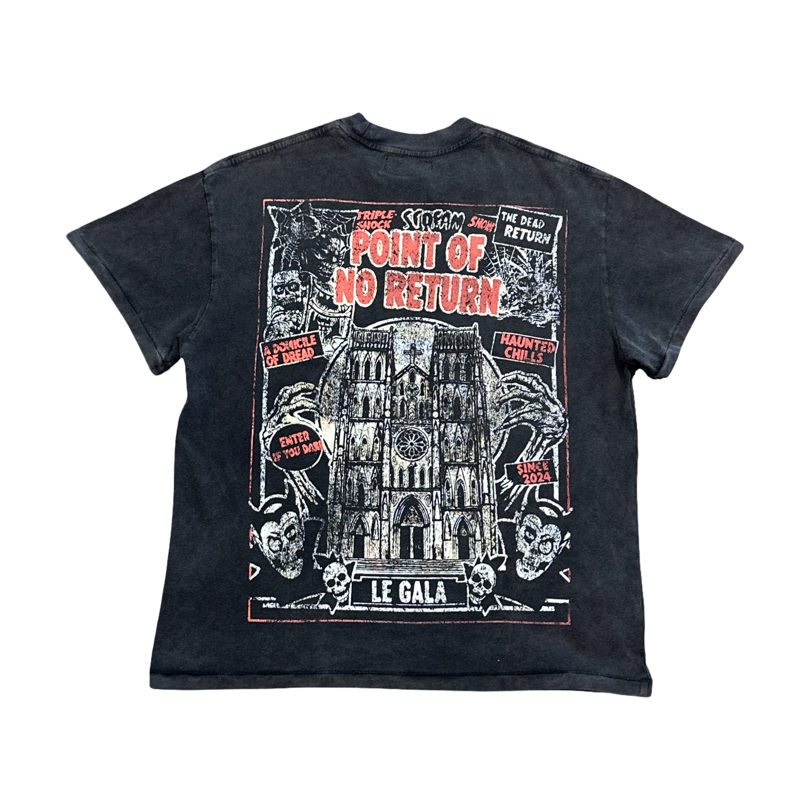 Le Gala House Of Le Gala Single Stitched Tee Vintage Black