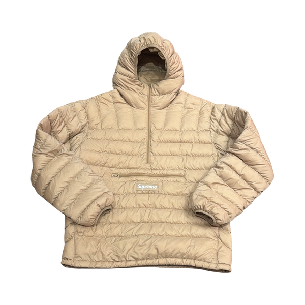 Supreme Micro Down Hoodie Pants Set Tan