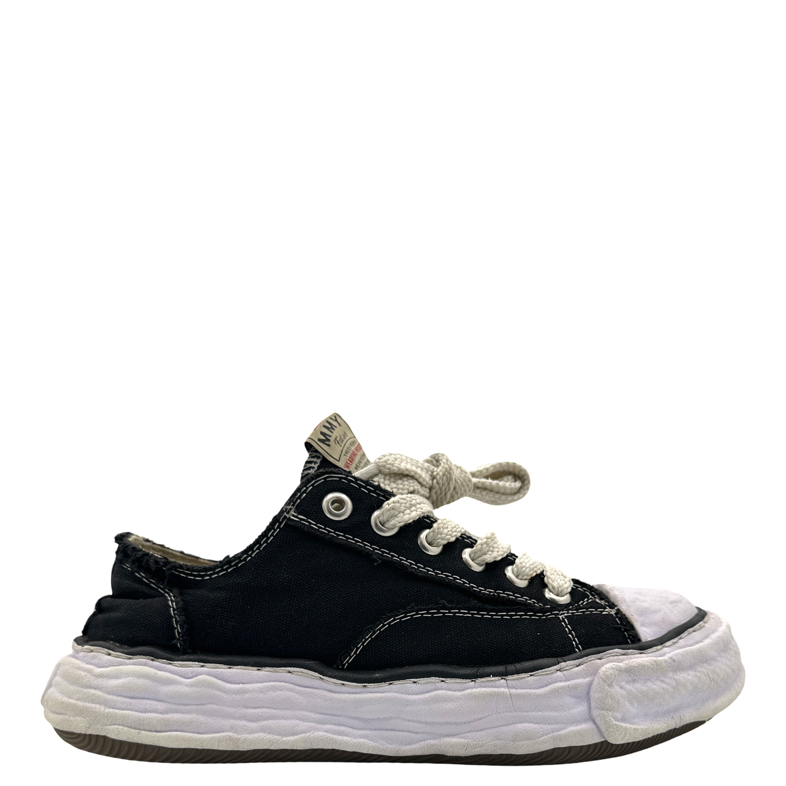 Maison Mihara Yasuhiro Peterson OG Sole Canvas Low Black