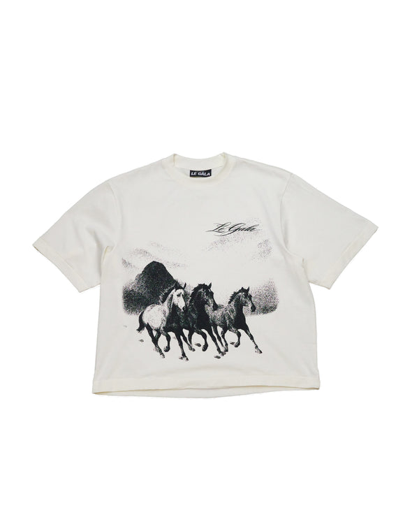 Le Gala Year Of The Horse Crop Tee