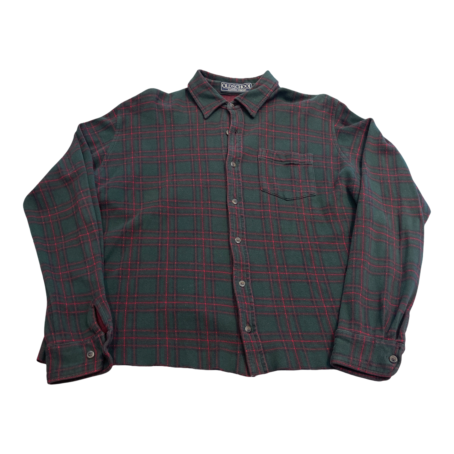 Vintage Green Flannel