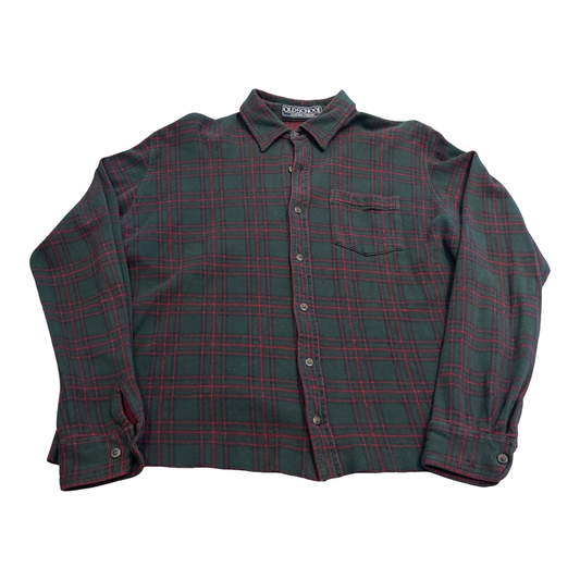 Vintage Green Flannel