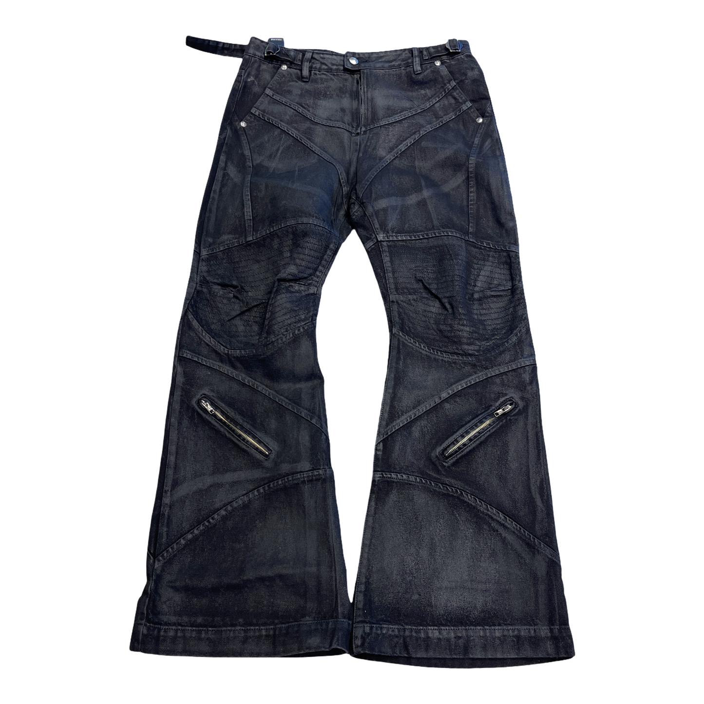 VL "SHE SLEEP" BIKER DENIM PANTS