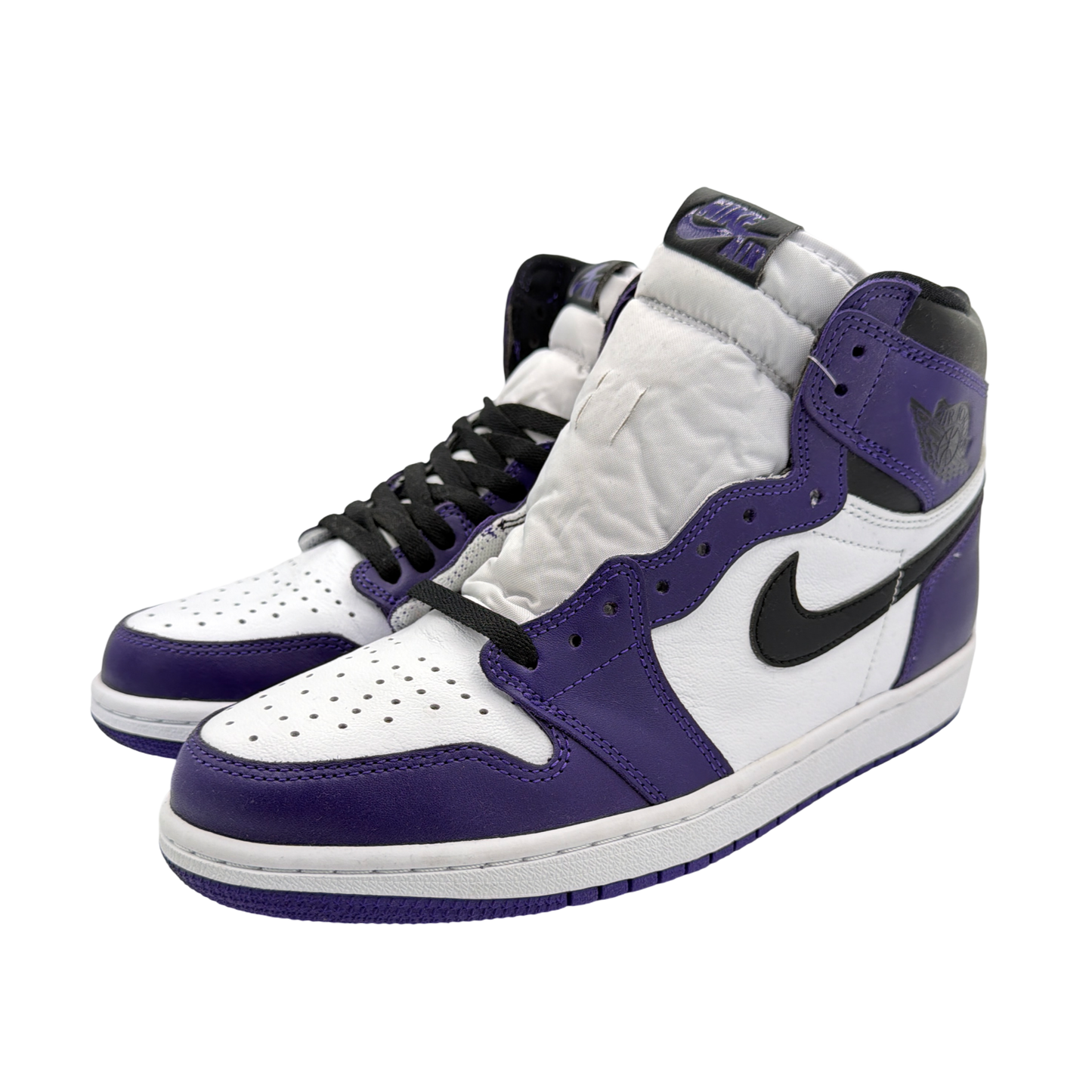 Jordan 1 Retro High Court Purple White