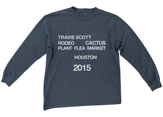 Travis Scott Rodeo CPFM 2015 L/S Tee Navy