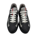Prada America's Cup Soft Rubber And Bike Fabric Sneakers In Black