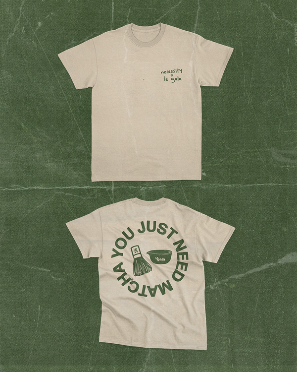 Necessity x Le Gala Matcha Tee
