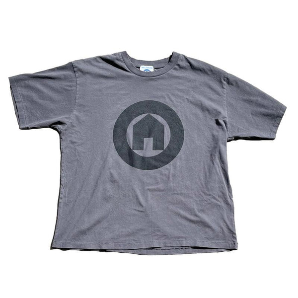 H1LL HOUSE Vintage Grey Emblem Tee