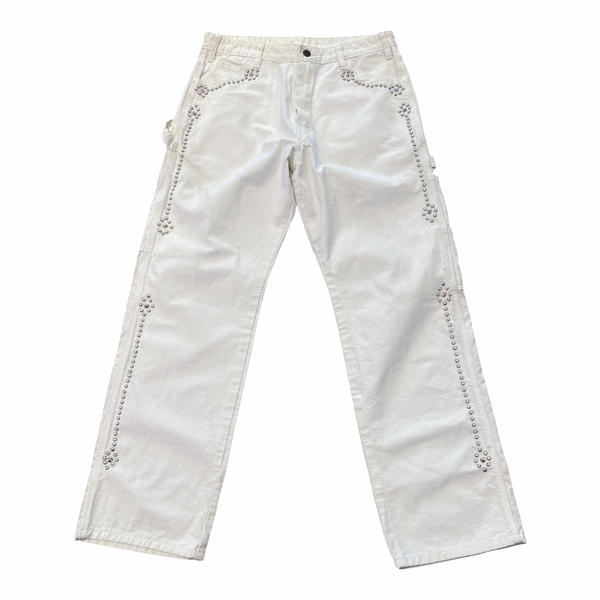 New Commune White Jeans