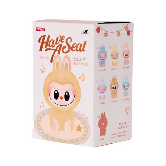 Pop Mart Labubu The Monsters Have a Seat Vinyl Plush Blind Box