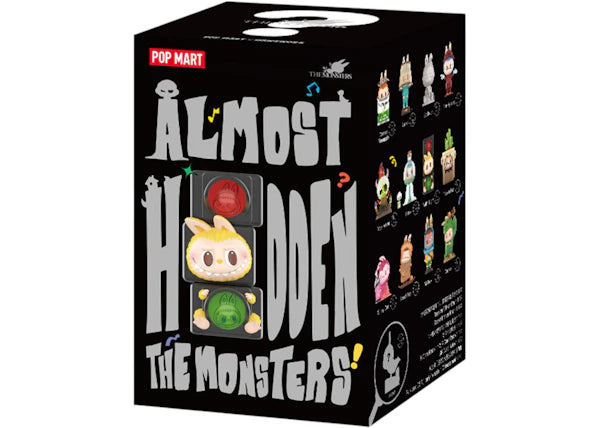Pop Mart Labubu The Monsters Almost Hidden Series Figure Single Blind Box 