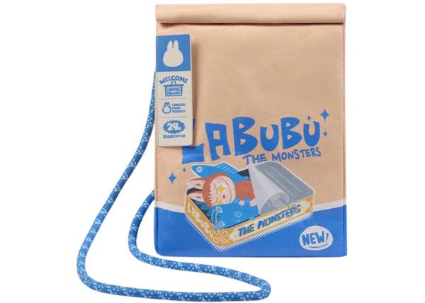 Pop Mart Labubu The Monsters Wacky Mart Series Messenger Bag 