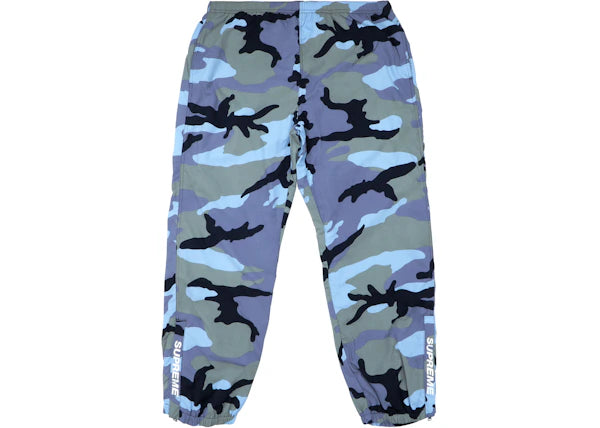 Supreme Warm Up Pant (SS18) Blue Camo