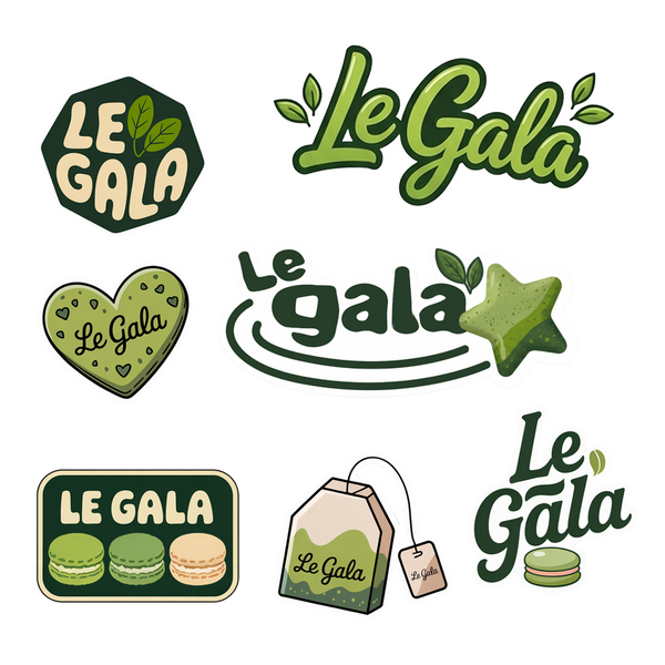 Le Gala Macaron Sticker Pack