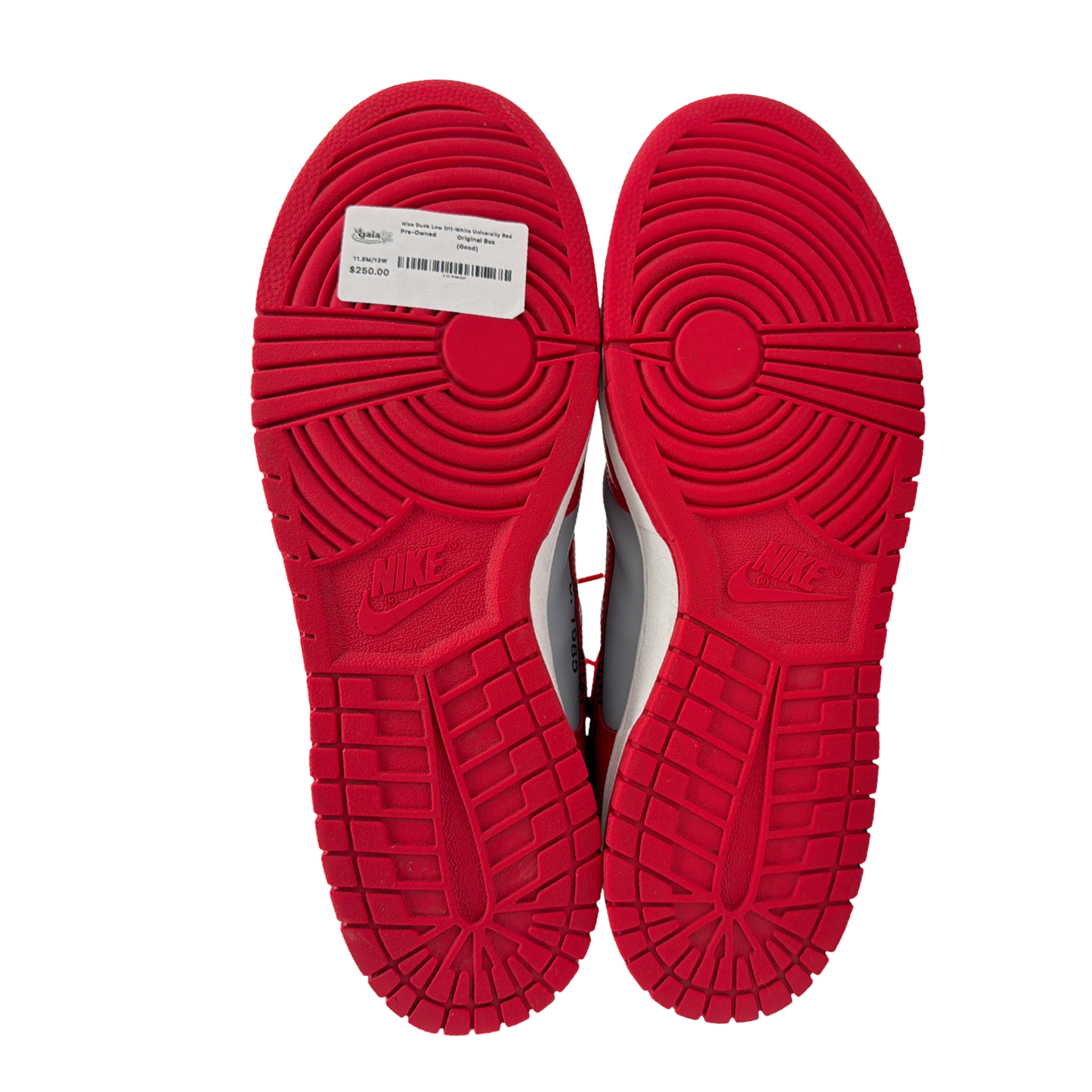 Nike Dunk Low Off-White University Red