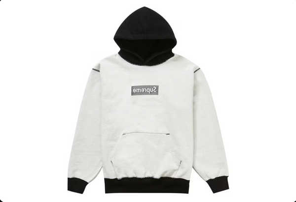 Supreme Inside Out Box Logo Hooded Sweatshirt Black