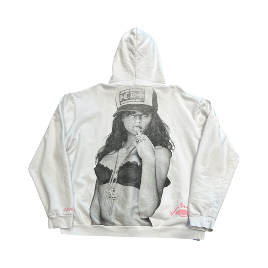Chrome Hearts White Hoodie by Laurie Lynn Stark