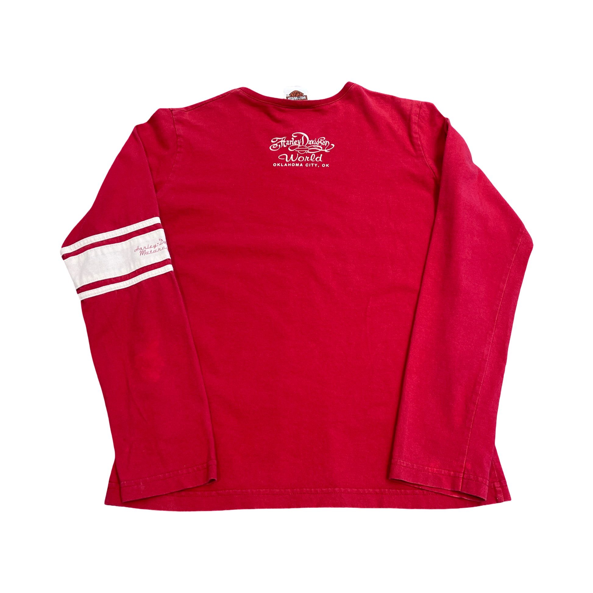 Vintage Harley Red longsleeve