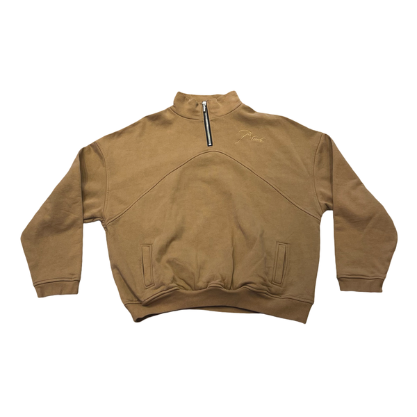 Rhude Logo Embroidered Quarter Zip