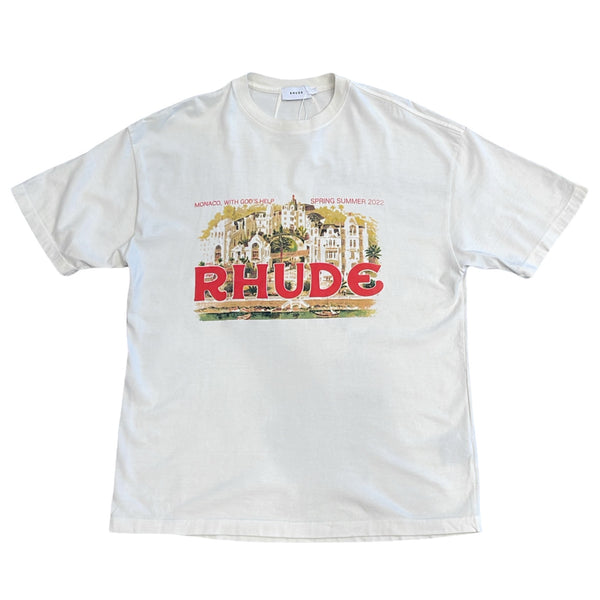 Rhude Monaco Cream Tee