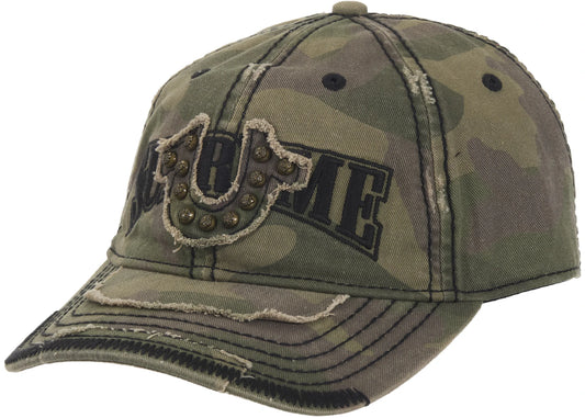Supreme True Religion Mesh Back 6-Panel Olive Camo