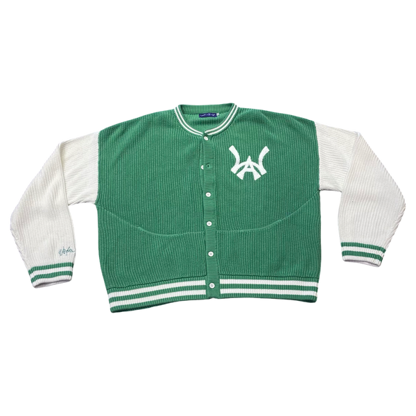 Wisdom Of Age Mens Cardigan Green