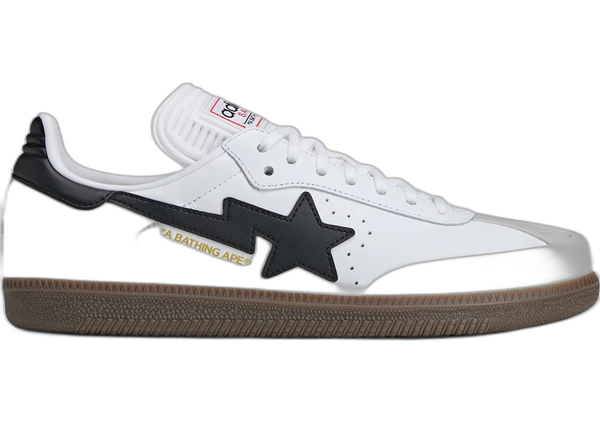 adidas Samba Bape White Black Gum - Limited Edition Sneakers
