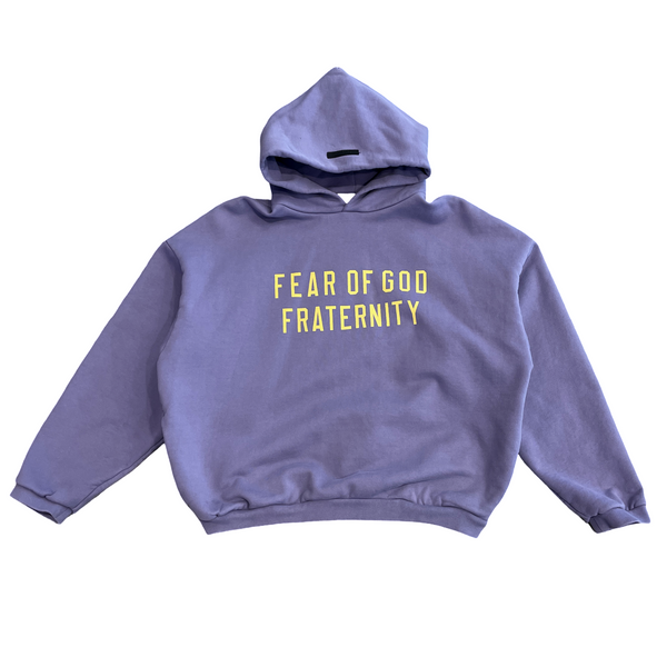 Fear of God Essentials Fleece Hoodie Lavender