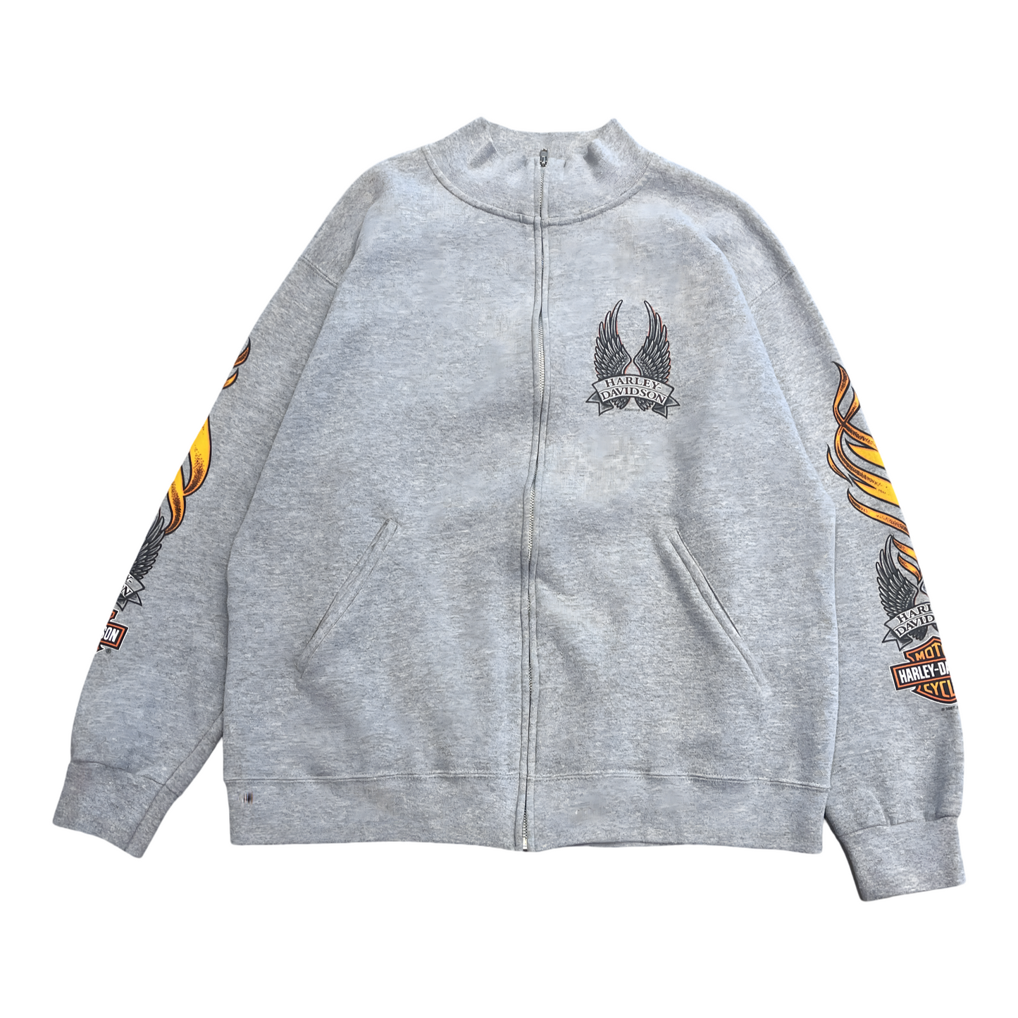 Vintage Harley Davidson Sweatshirt Grey