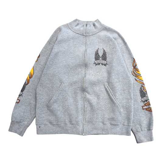 Vintage Harley Davidson Sweatshirt Grey