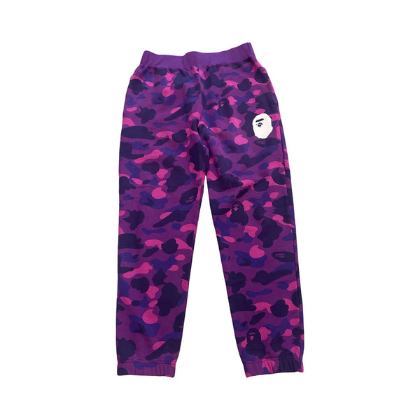 BAPE Purple Camo Sweatpants