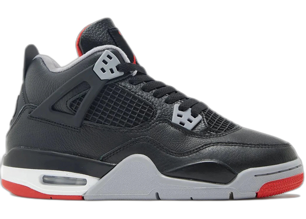 Air Jordan 4 Retro Bred Reimagined (GS) - Iconic Style & Comfort