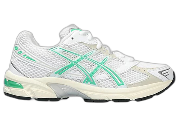 ASICS Gel-1130 Women's Running Shoes - White Malachite Green Off White Midsole