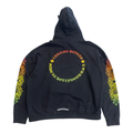 Chrome Hearts Floral Sleeve Gradient Made In Hollywood Hoodie Black/Gradient
