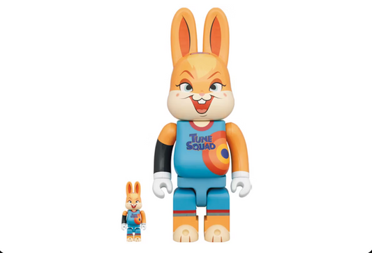 Bearbrick x Space Jam: A New Legacy Rabbrick Lola Bunny 100% & 400% Set