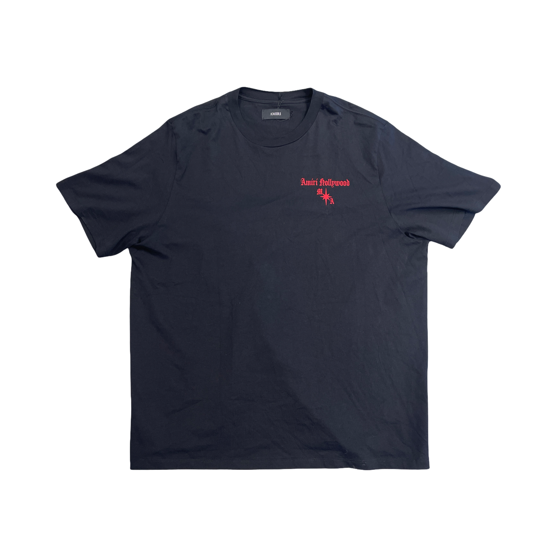 Amiri Hollywood Red Logo T-Shirt