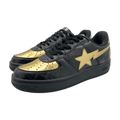 BAPE x 24k Bapesta Black Gold Sneakers - Luxury Streetwear