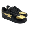 BAPE x 24k Bapesta Black Gold Sneakers - Luxury Streetwear