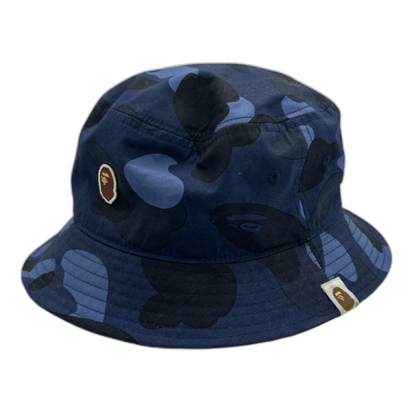 BAPE Color Camo Bucket Hat (FW23) Navy - Stylish and Trendy Headwear