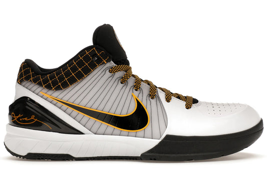 Nike Kobe 4 Protro White Black Del Sol